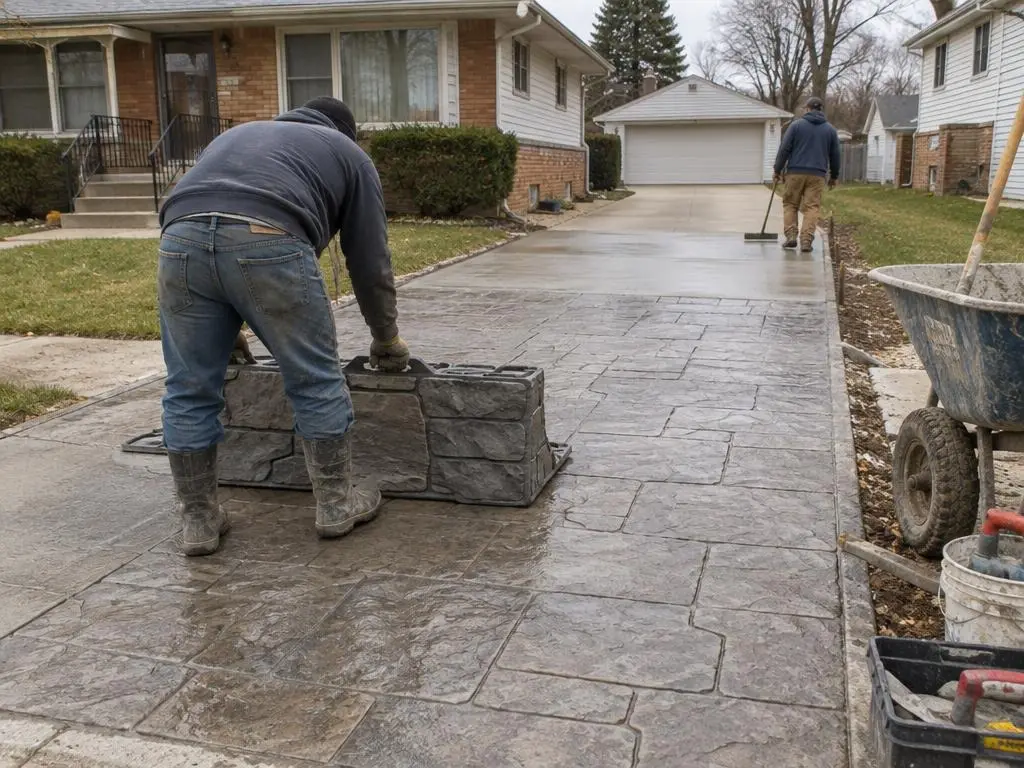 Stamped Concrete in Taylor, MI